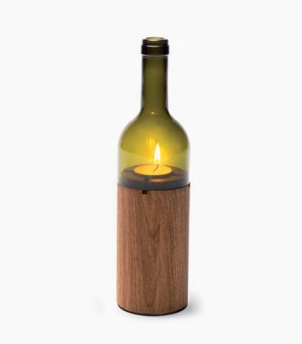 Wine bottle lantern – Bild 3